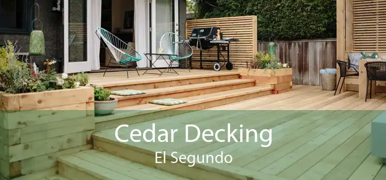 Cedar Decking El Segundo