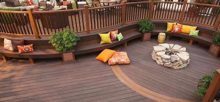 Gray TREX Decking in El Segundo, CA