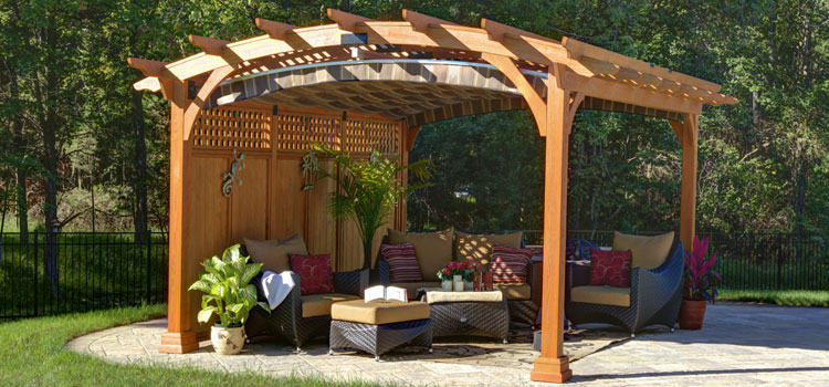 Modern Wood Pergola Installation in El Segundo, CA